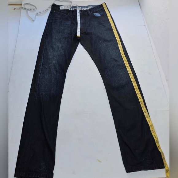 Women's Blue Blood 33/34 Straight Leg Jeans - Picture 5 of 12